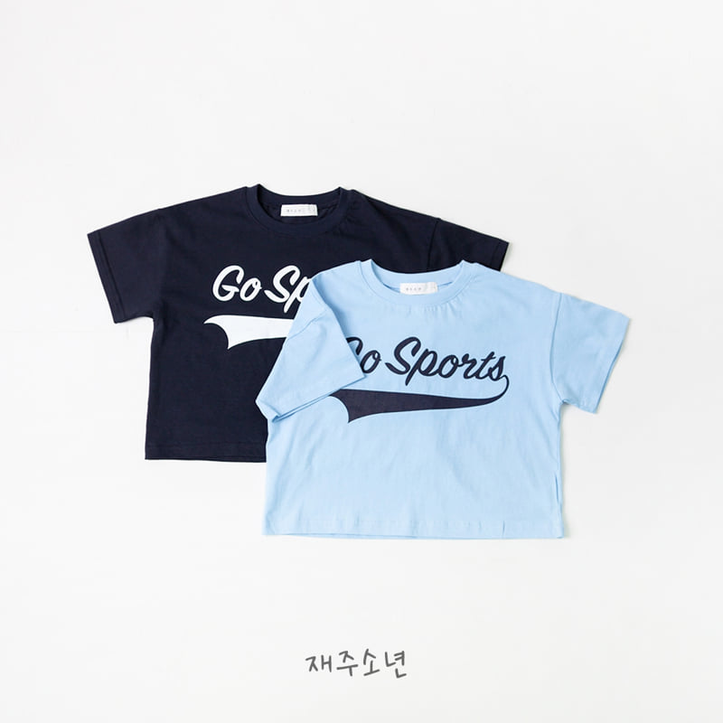 Witty Boy - Korean Children Fashion - #Kfashion4kids - Go Sports Tee - 7
