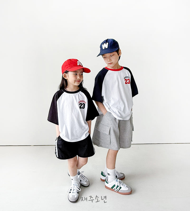 Witty Boy - Korean Children Fashion - #Kfashion4kids - Block Raglan Tee - 6