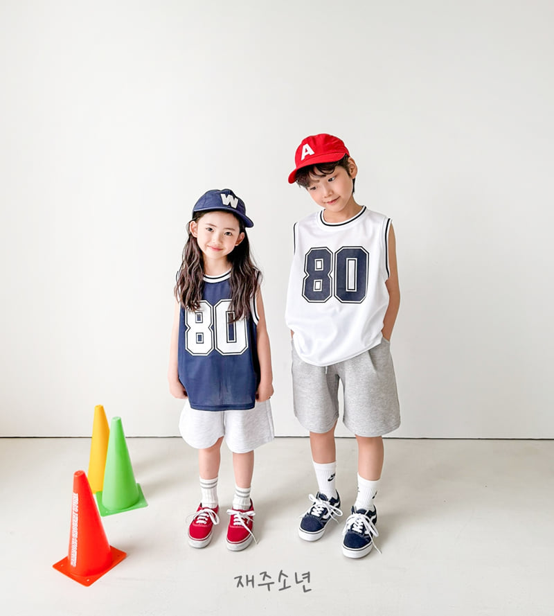 Witty Boy - Korean Children Fashion - #Kfashion4kids - Dunk Sleeveless - 5