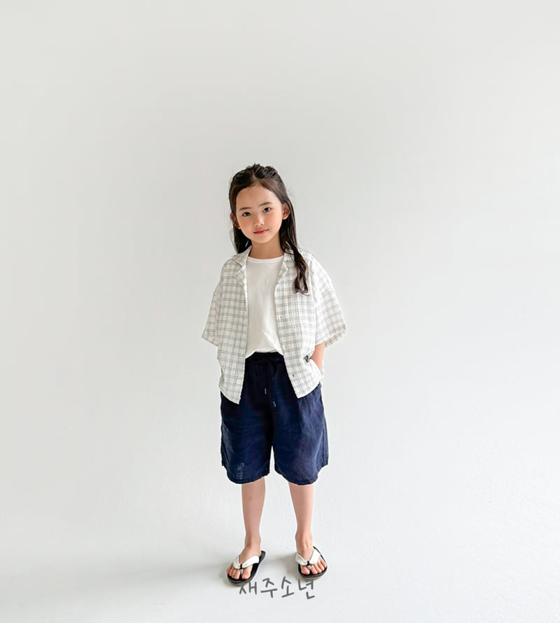 Witty Boy - Korean Children Fashion - #childofig - Resort Check Shirt - 9