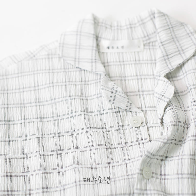 Witty Boy - Korean Children Fashion - #childrensboutique - Resort Check Shirt - 10