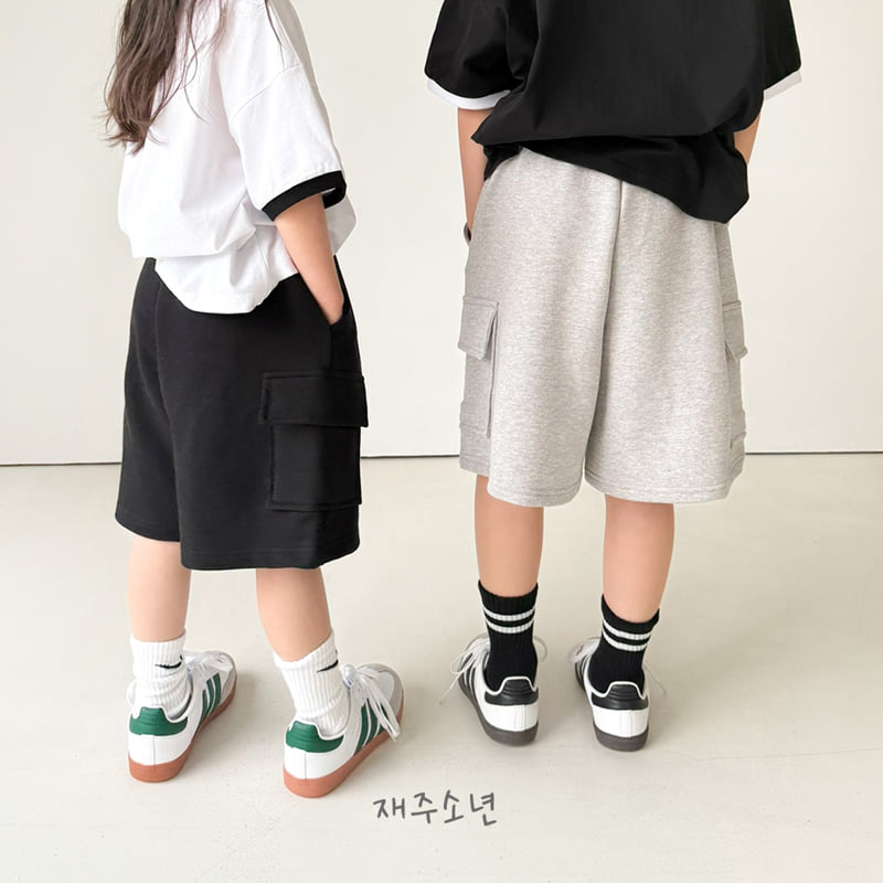 Witty Boy - Korean Children Fashion - #designkidswear - Bermuda Cargo Pants - 6