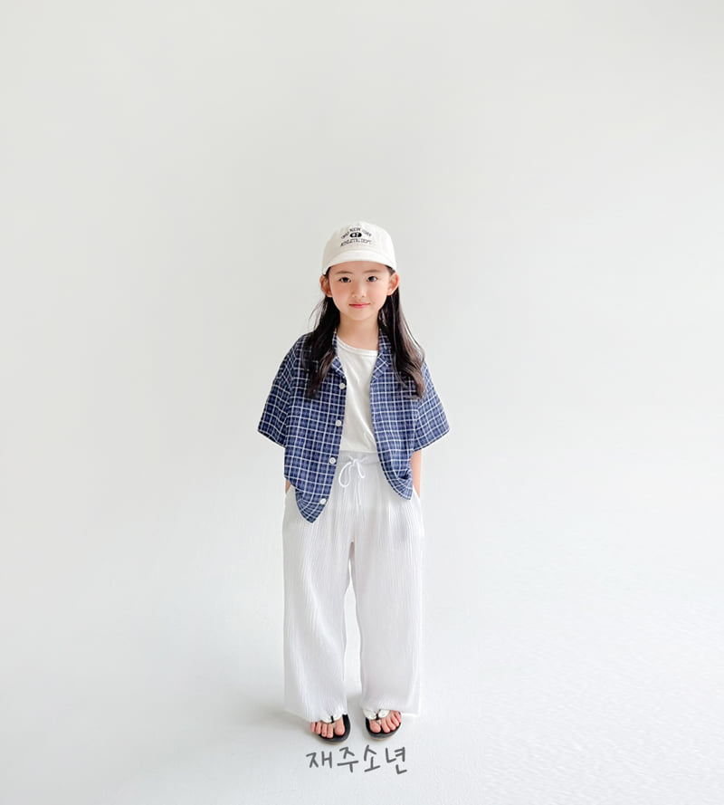 Witty Boy - Korean Children Fashion - #designkidswear - Ocean Pleated Pants - 5