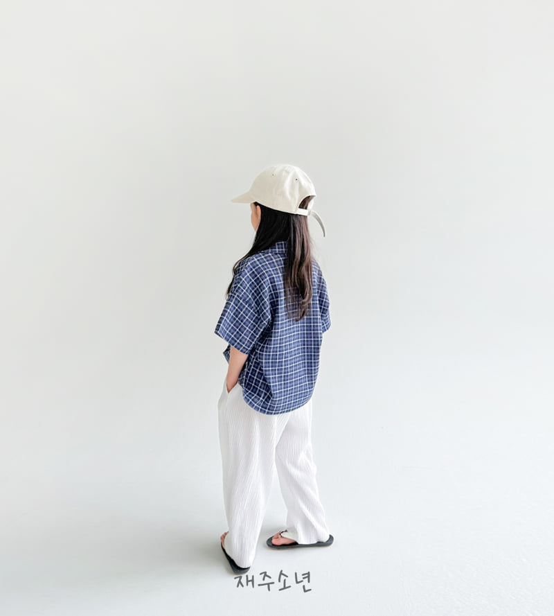 Witty Boy - Korean Children Fashion - #discoveringself - Ocean Pleated Pants - 6