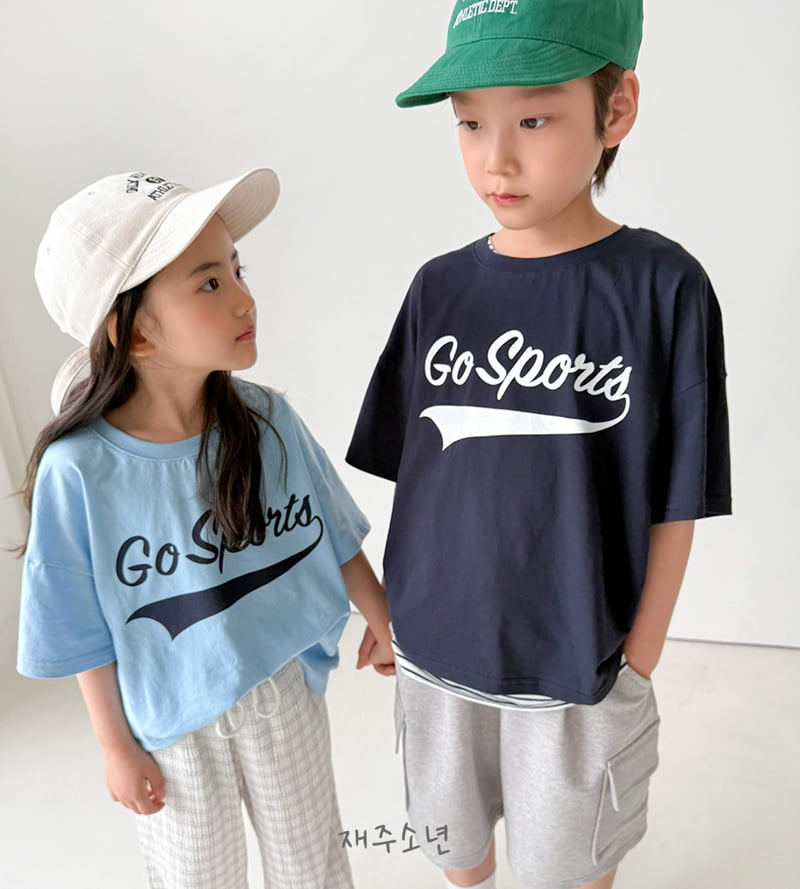 Witty Boy - Korean Children Fashion - #fashionkids - Go Sports Tee - 3