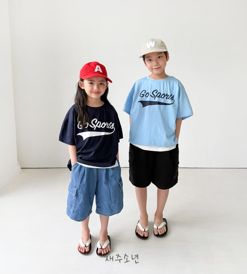 Witty Boy - Korean Children Fashion - #fashionkids - Go Sports Tee - 4