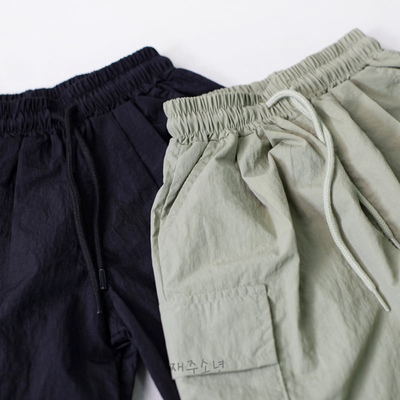 Witty Boy - Korean Children Fashion - #kidsshorts - Ribbed Bermuda Pants - 12