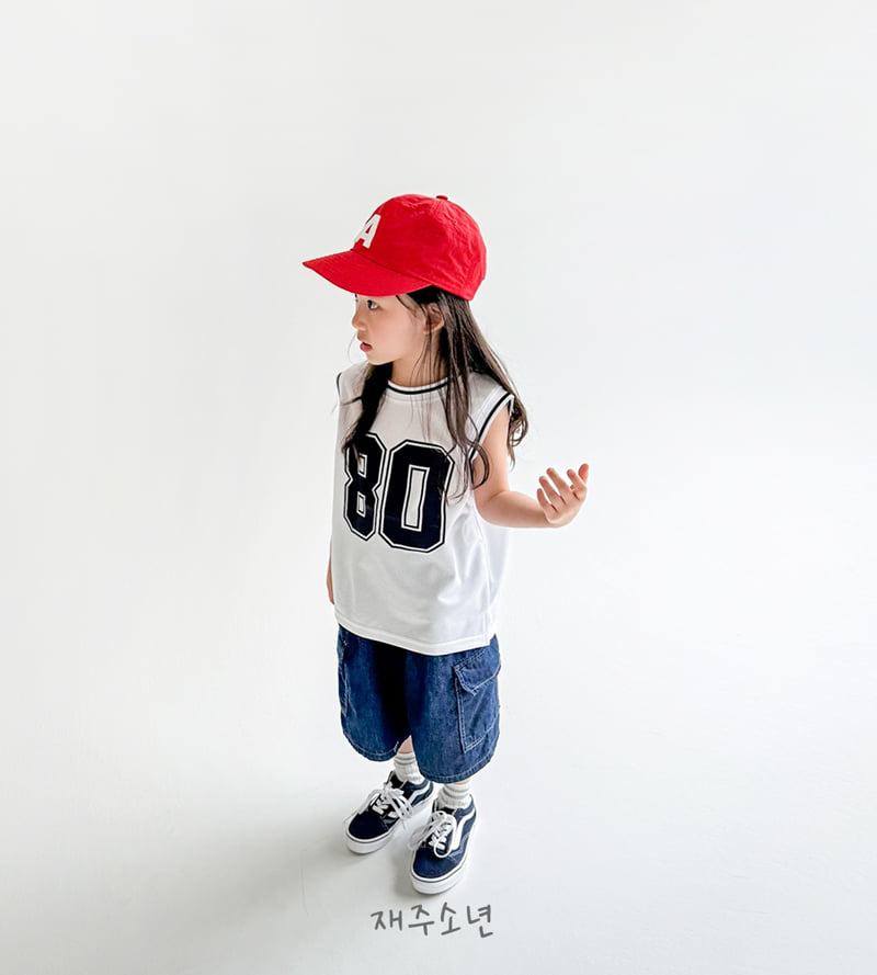 Witty Boy - Korean Children Fashion - #kidsstore - Dunk Sleeveless - 4