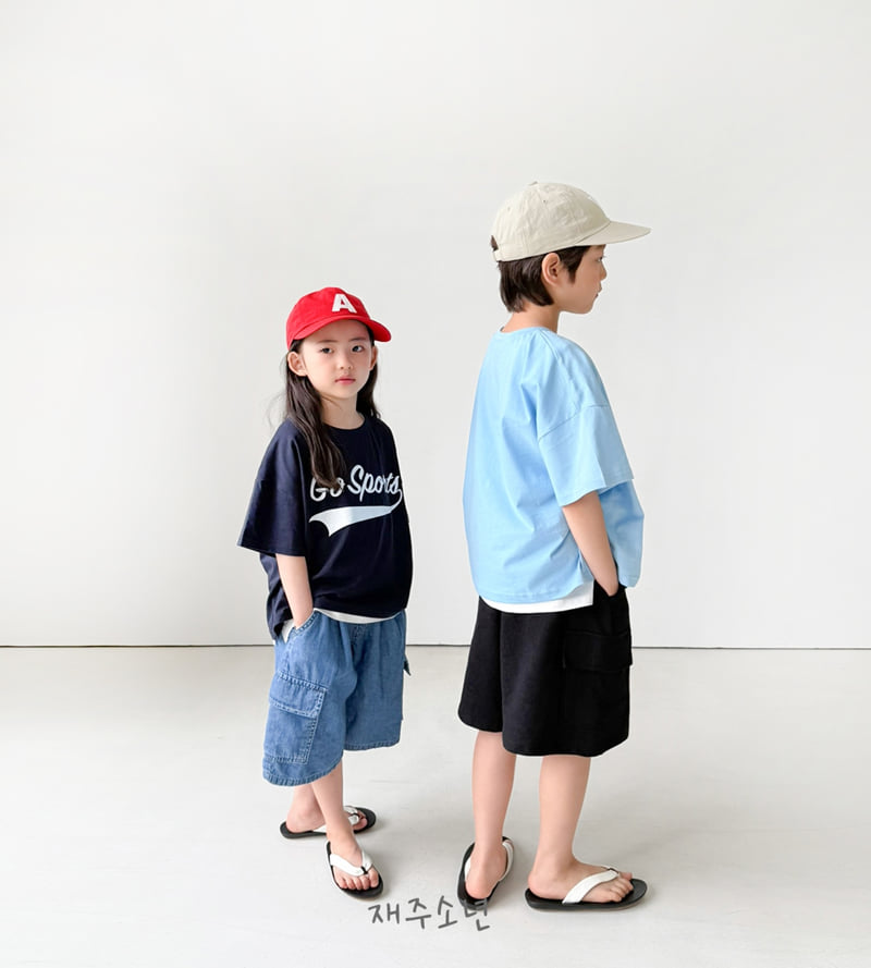 Witty Boy - Korean Children Fashion - #littlefashionista - Go Sports Tee - 8