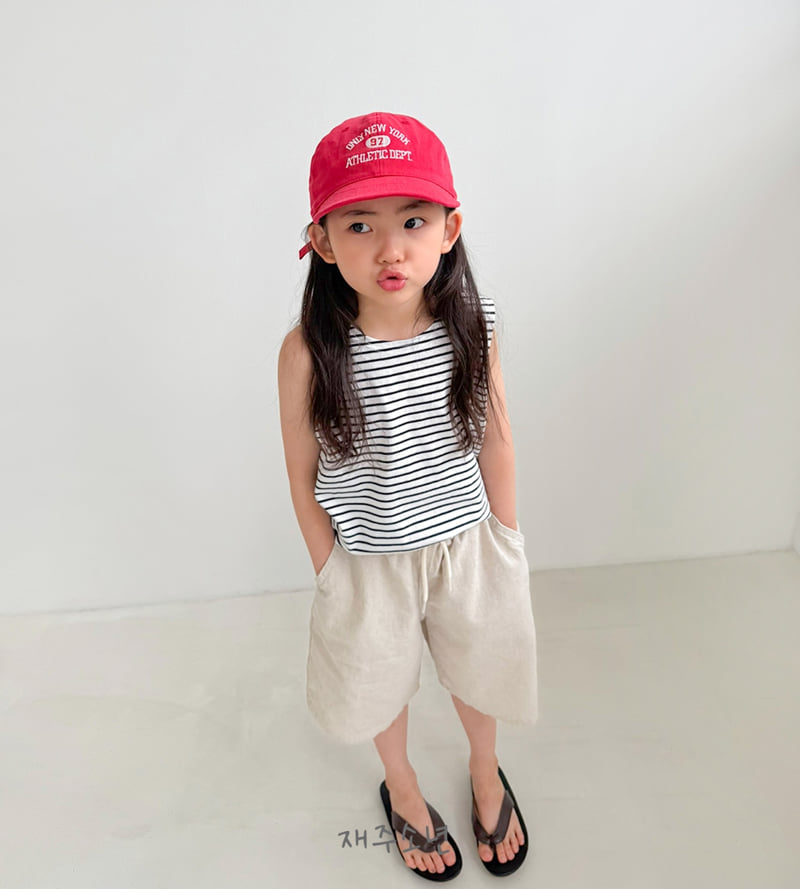 Witty Boy - Korean Children Fashion - #magicofchildhood - Jade Linen Pants - 9