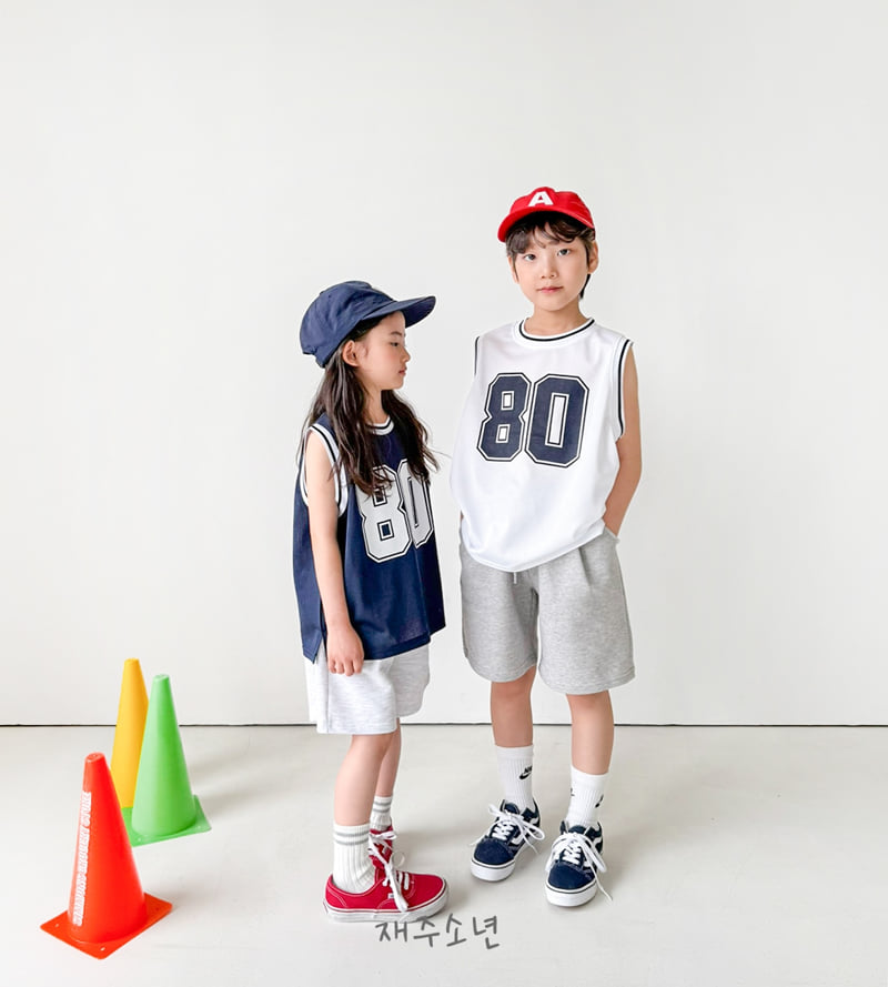Witty Boy - Korean Children Fashion - #magicofchildhood - Dunk Sleeveless - 7