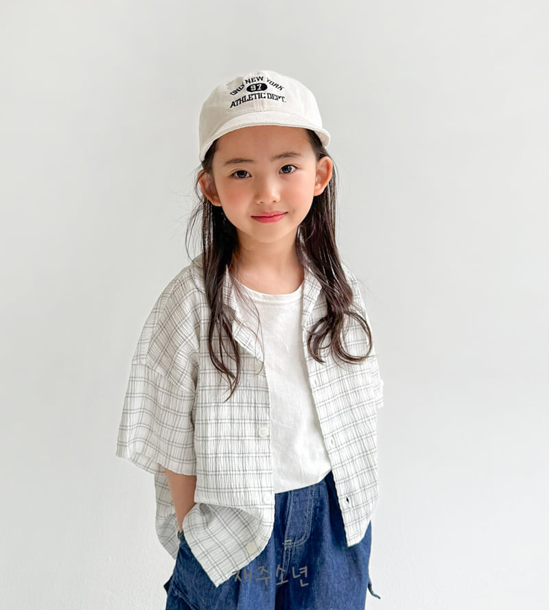 Witty Boy - Korean Children Fashion - #prettylittlegirls - Resort Check Shirt - 5