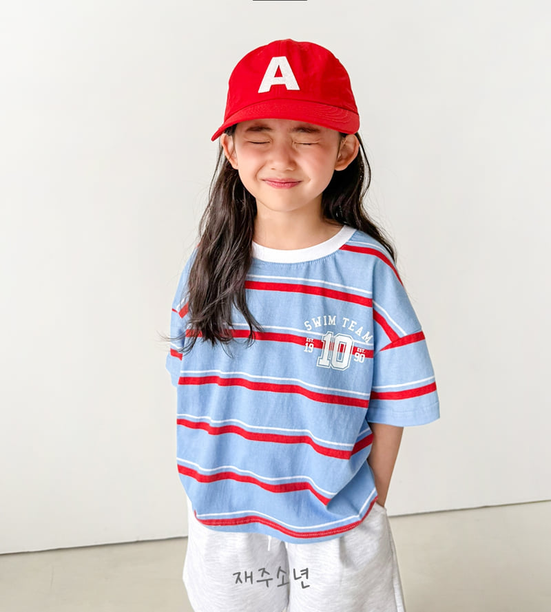Witty Boy - Korean Children Fashion - #prettylittlegirls - Swim Team Tee - 8