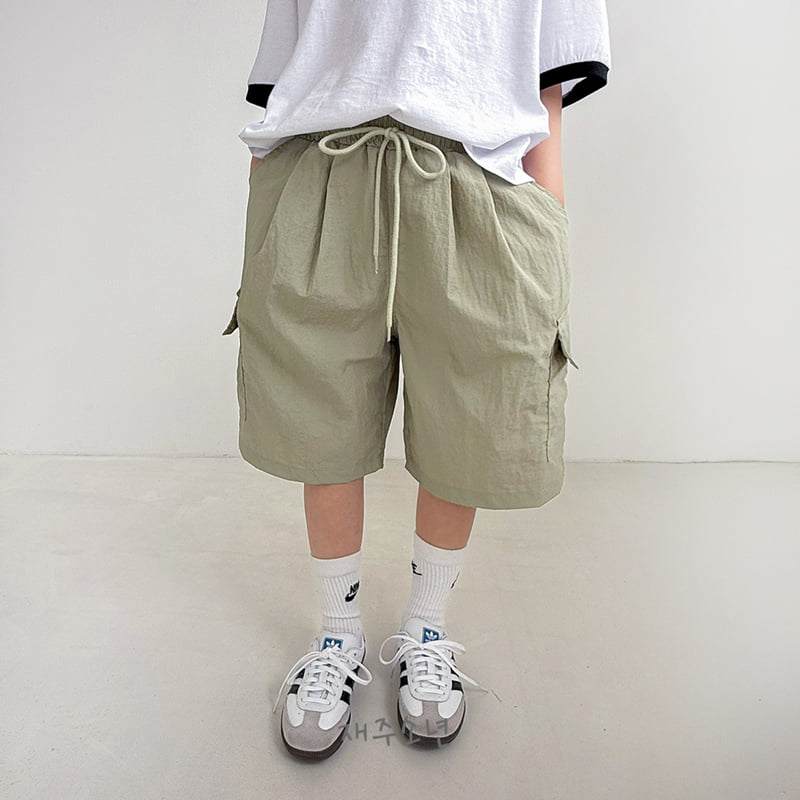 Witty Boy - Korean Children Fashion - #toddlerclothing - Ribbed Bermuda Pants - 5