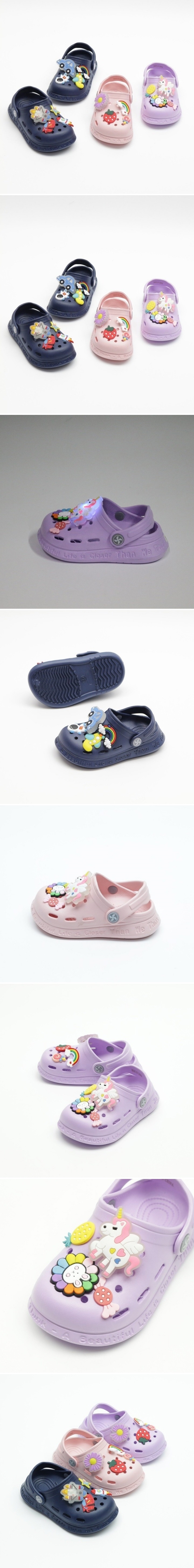 Woori Doori - Korean Children Fashion - #Kfashion4kids - Beauty LED Clogs