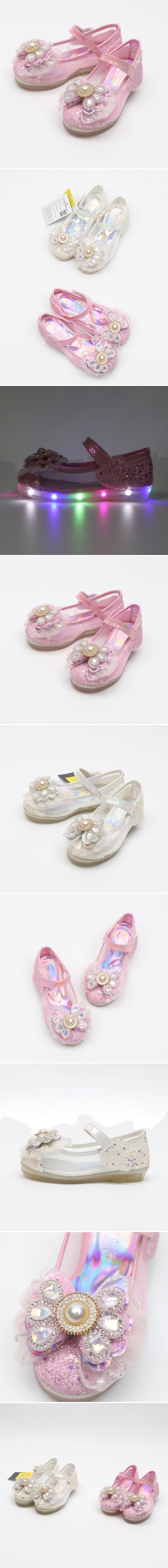 Woori Doori - Korean Children Fashion - #childofig - Happy Girl Pearl Mesh LED