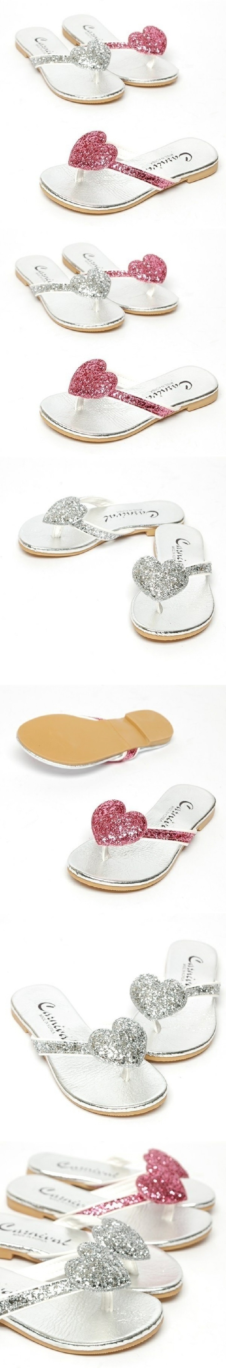 Woori Doori - Korean Children Fashion - #discoveringself - CL Heart Flip-Flops