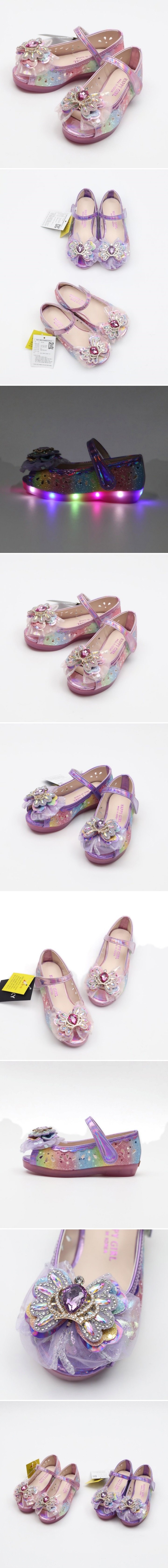 Woori Doori - Korean Children Fashion - #discoveringself - Happy Girl Rainbow Crown Open LED