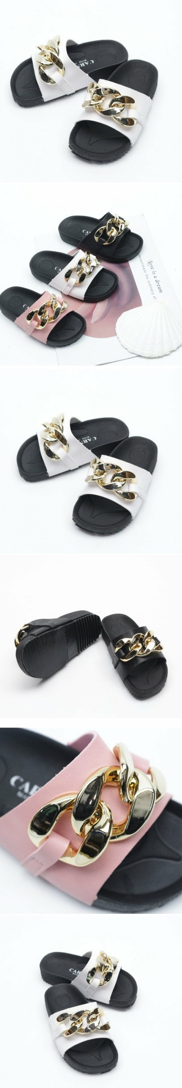 Woori Doori - Korean Children Fashion - #fashionkids - CL Chain Slippers