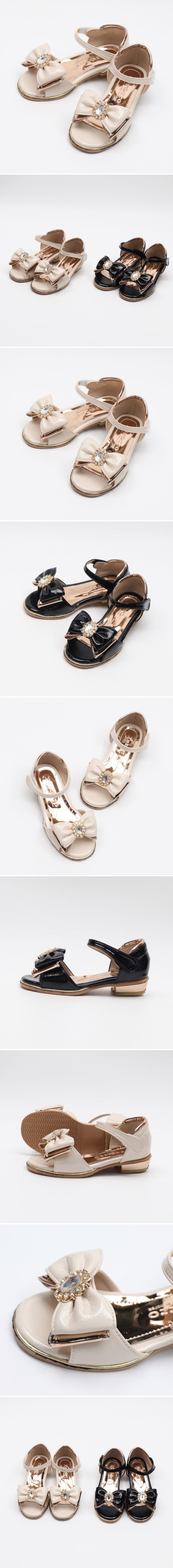 Woori Doori - Korean Children Fashion - #littlefashionista - Retro Sharon Jewel Sandals
