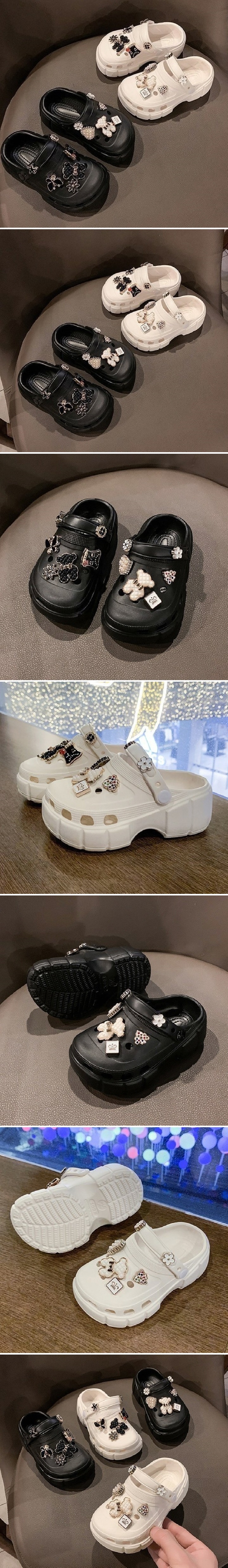 Woori Doori - Korean Children Fashion - #littlefashionista - Gem Clogs 2