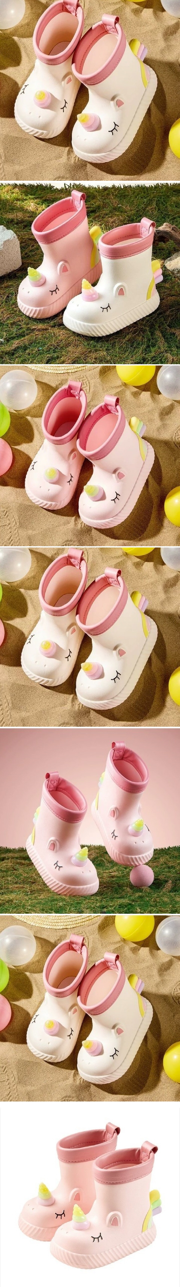Woori Doori - Korean Children Fashion - #magicofchildhood - Unicorn Rain Boots