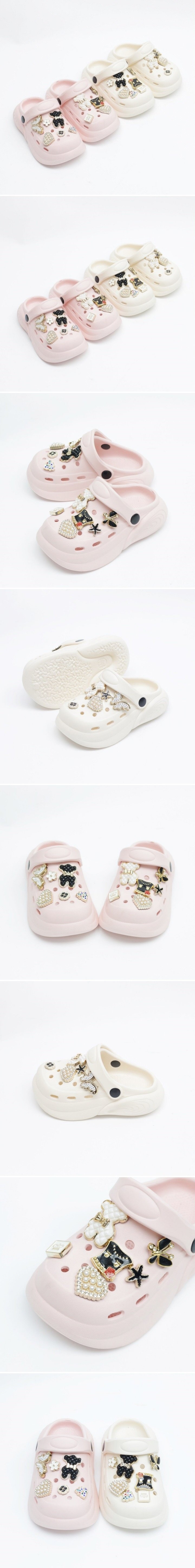 Woori Doori - Korean Children Fashion - #magicofchildhood - Gem Clogs