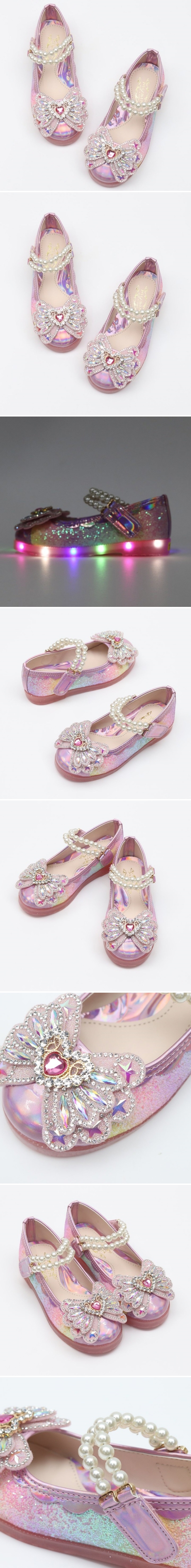 Woori Doori - Korean Children Fashion - #prettylittlegirls - Myshin Rainbow Pearl LED