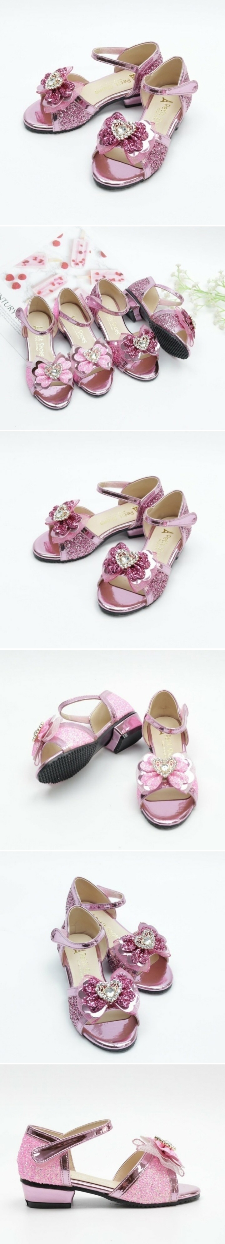 Woori Doori - Korean Children Fashion - #stylishchildhood - CL Cubic Heart Sandals