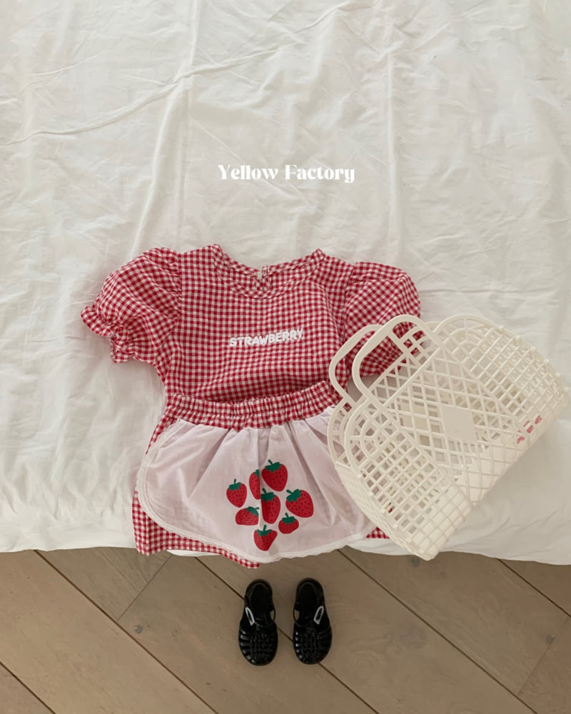 Yellow Factory - Korean Children Fashion - #Kfashion4kids - Strawberry Blouse - 11