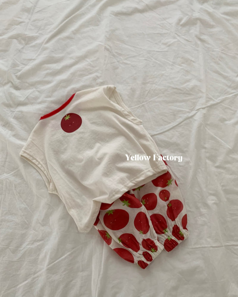 Yellow Factory - Korean Children Fashion - #childofig - Tomato Tank Tee - 6