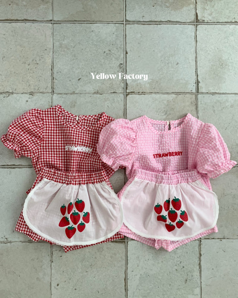 Yellow Factory - Korean Children Fashion - #childofig - Strawberry Shorts - 5