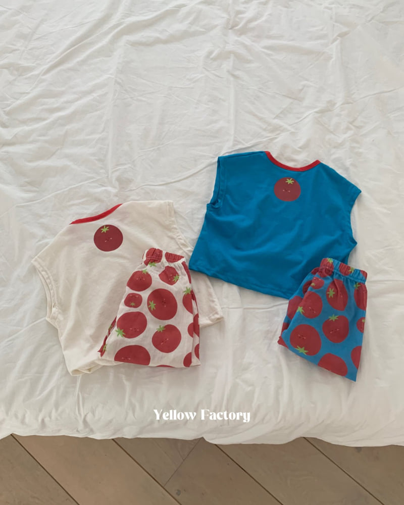 Yellow Factory - Korean Children Fashion - #childrensboutique - Tomato Tank Tee - 7