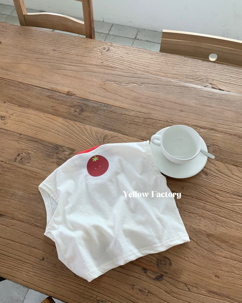 Yellow Factory - Korean Children Fashion - #designkidswear - Tomato Tank Tee - 8