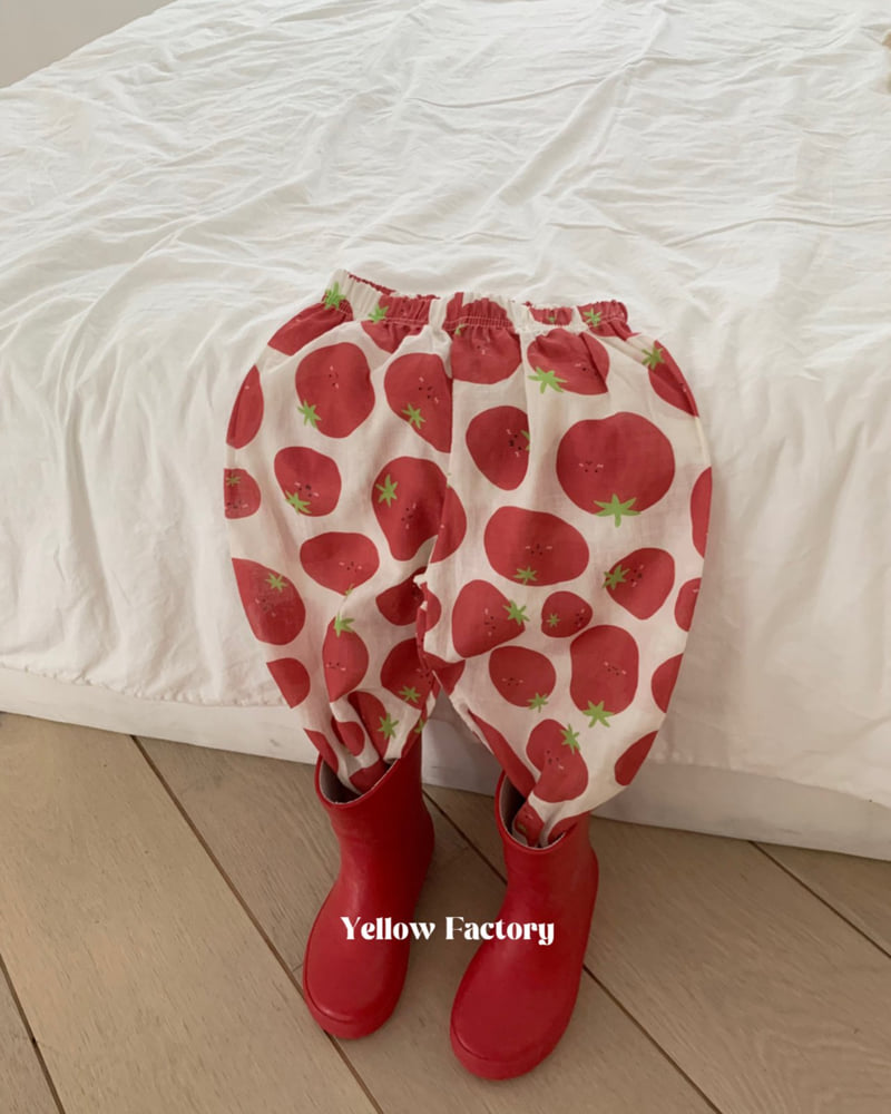 Yellow Factory - Korean Children Fashion - #childrensboutique - Tomato Pants - 4