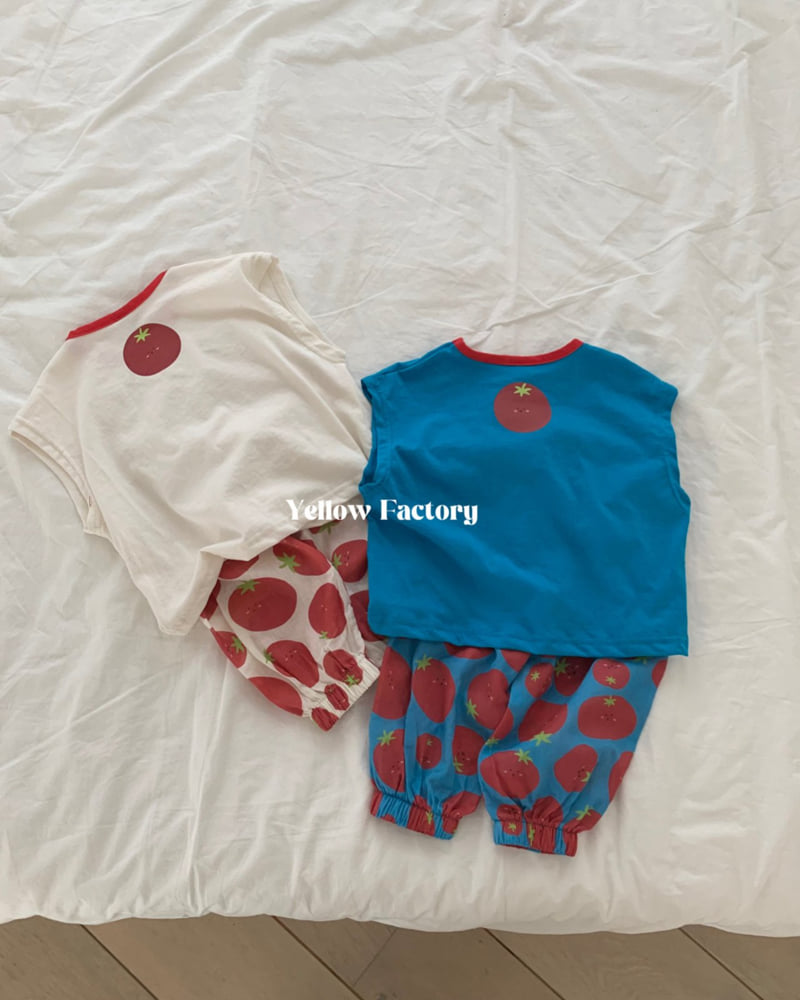 Yellow Factory - Korean Children Fashion - #discoveringself - Tomato Tank Tee - 9