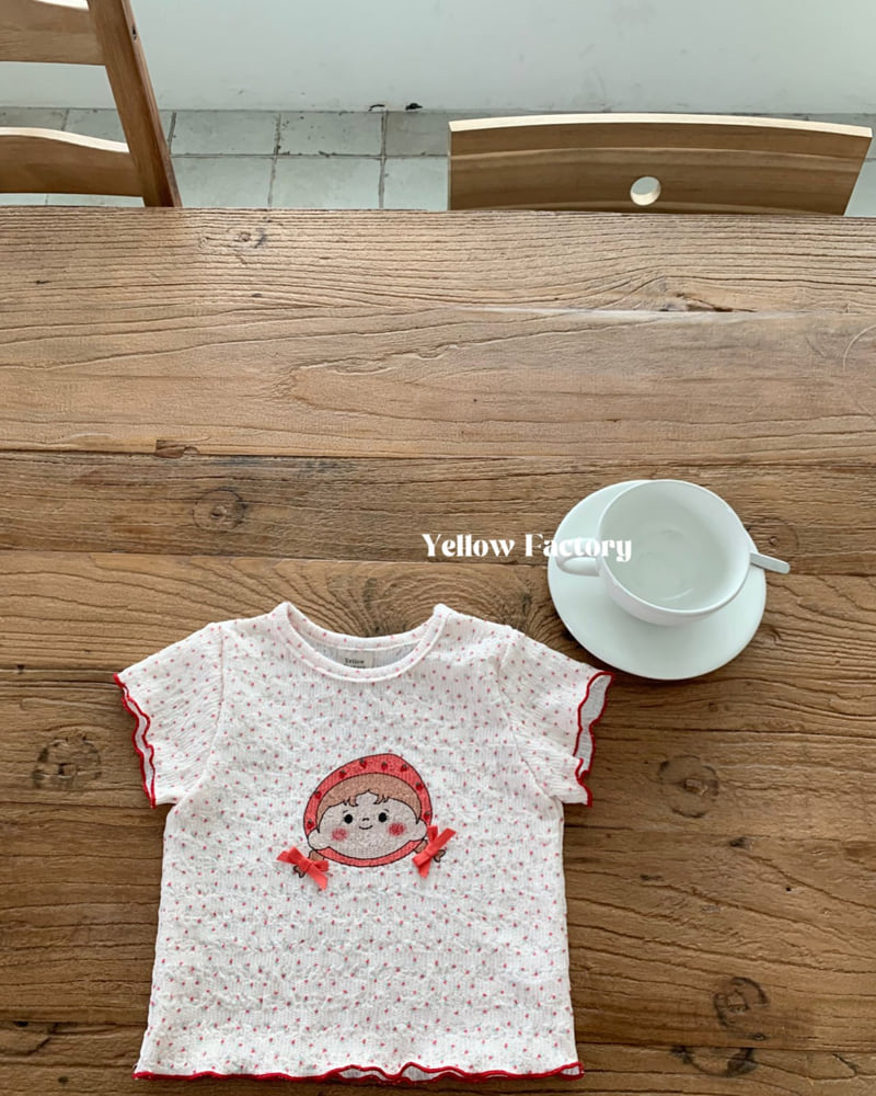 Yellow Factory - Korean Children Fashion - #designkidswear - Girl Tee - 4