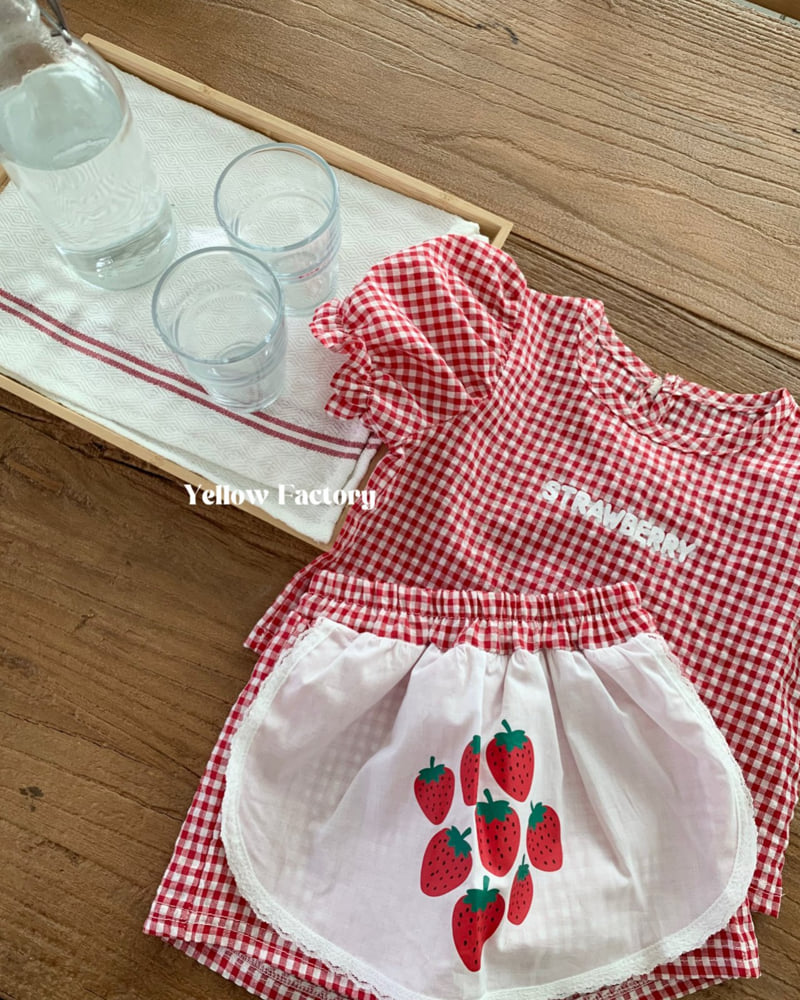 Yellow Factory - Korean Children Fashion - #kidzfashiontrend - Strawberry Shorts - 12