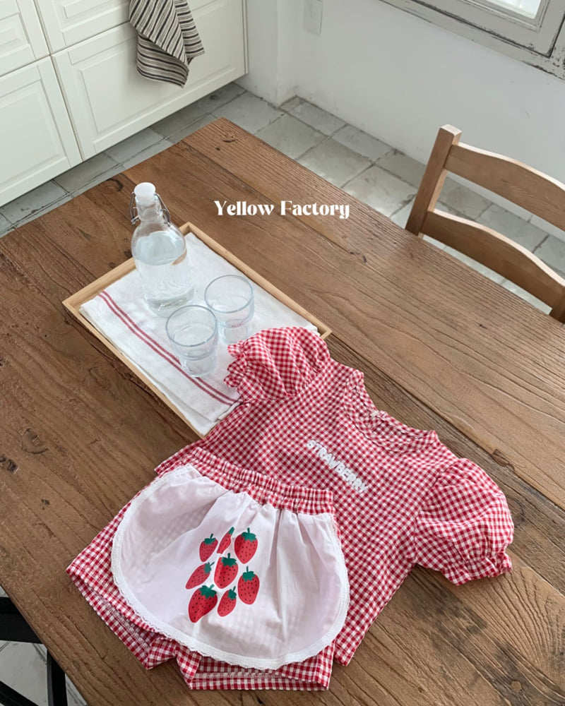 Yellow Factory - Korean Children Fashion - #kidzfashiontrend - Strawberry Blouse - 10