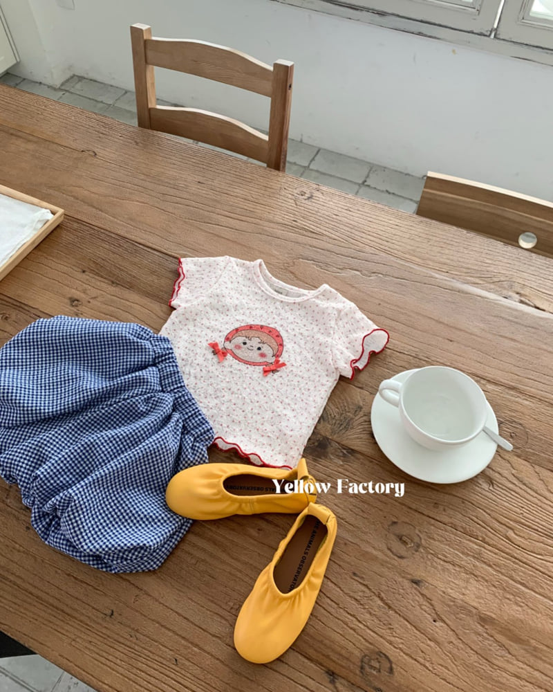 Yellow Factory - Korean Children Fashion - #minifashionista - Girl Tee - 12