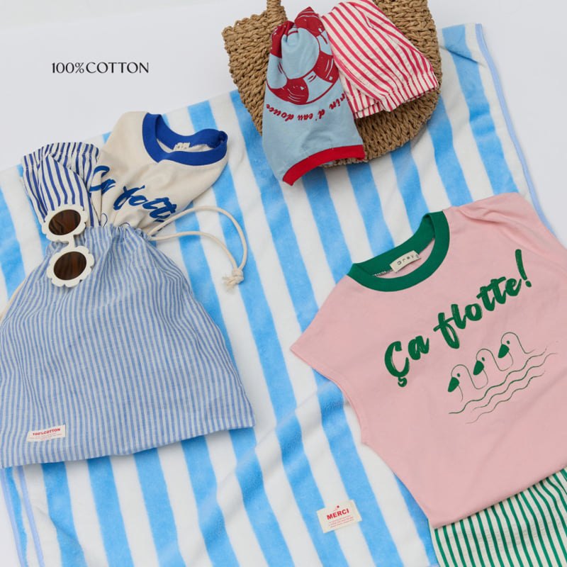 100 Cotton - Korean Children Fashion - #littlefashionista - Marine Duck Set - 12