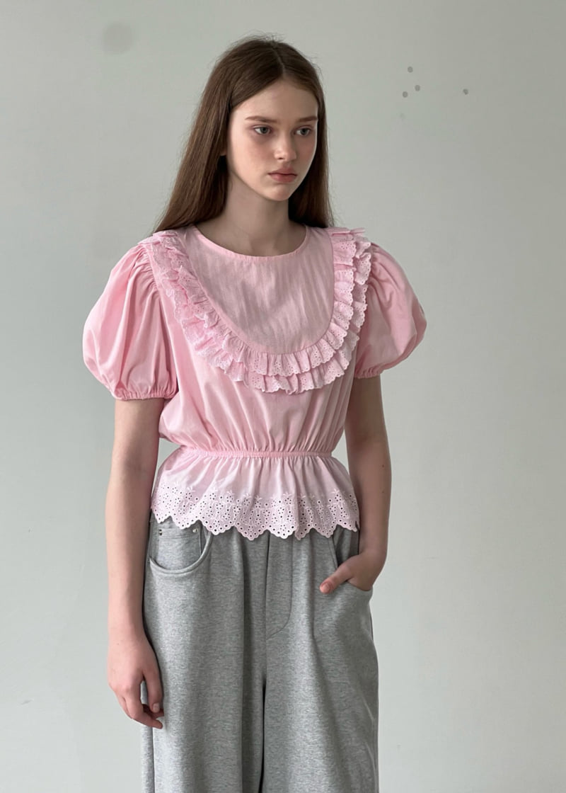 140 Avenue - Korean Women Fashion - #momslook - Short Lace Blouse - 6