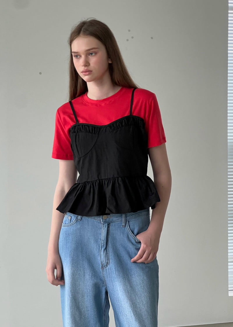 140 Avenue - Korean Women Fashion - #momslook - Honey Crop Tee - 7