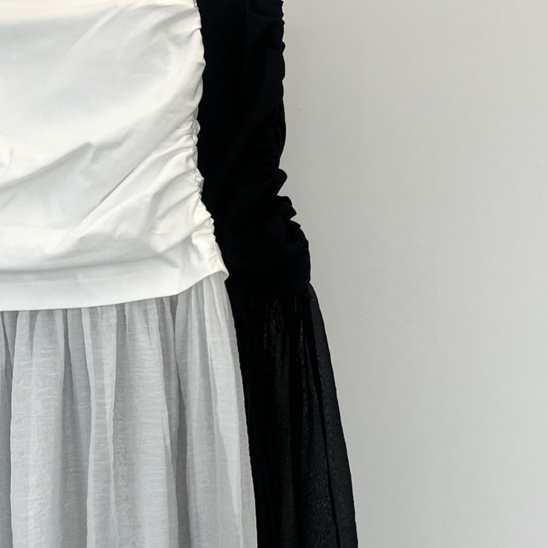 140 Avenue - Korean Women Fashion - #thatsdarling - Combination Sheer Skirt - 2