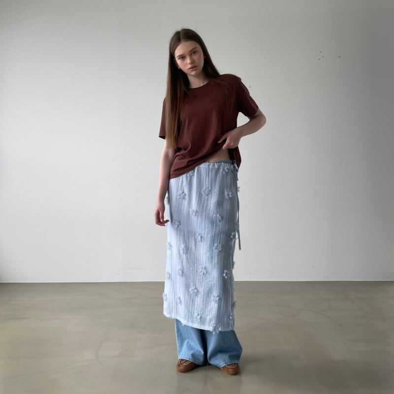140 Avenue - Korean Women Fashion - #womensfashion - Poka Flower Skirt - 6