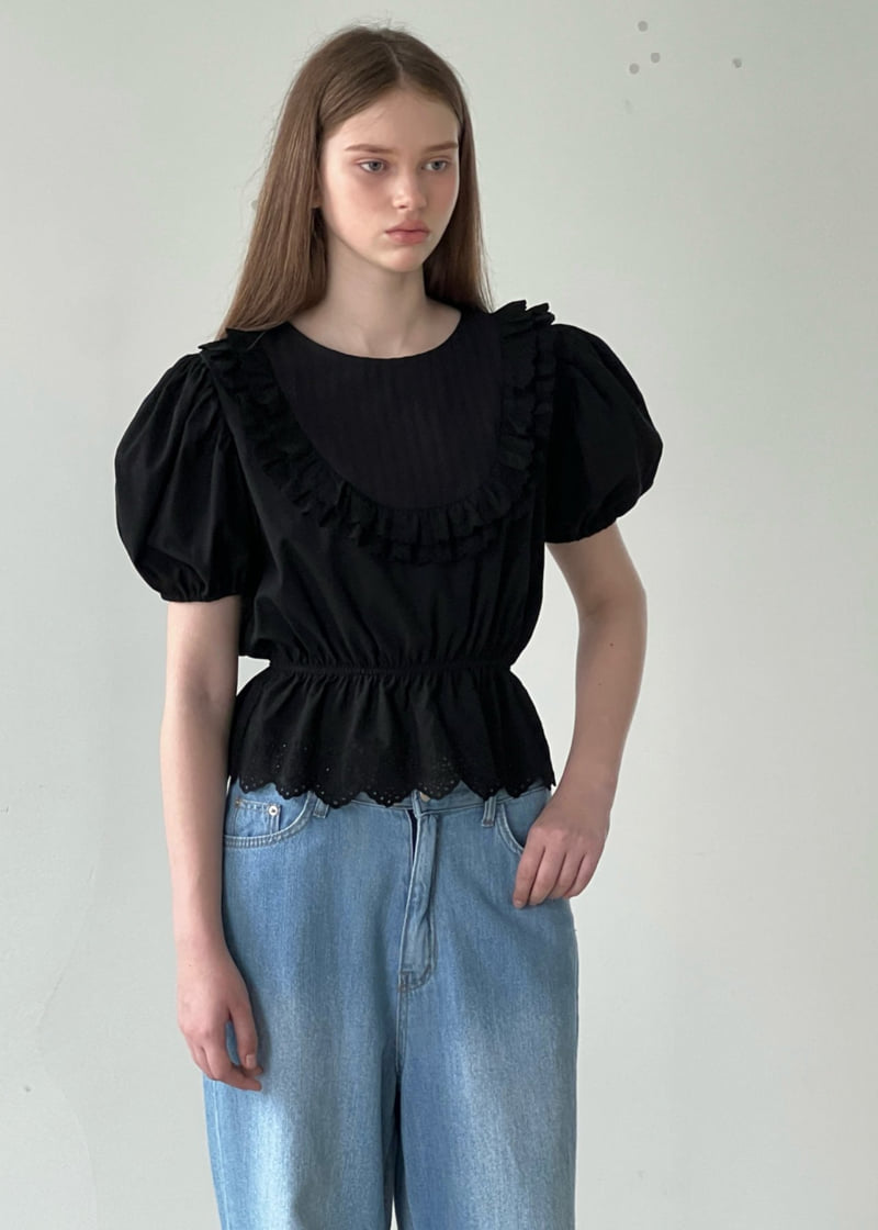 140 Avenue - Korean Women Fashion - #womensfashion - Short Lace Blouse - 3