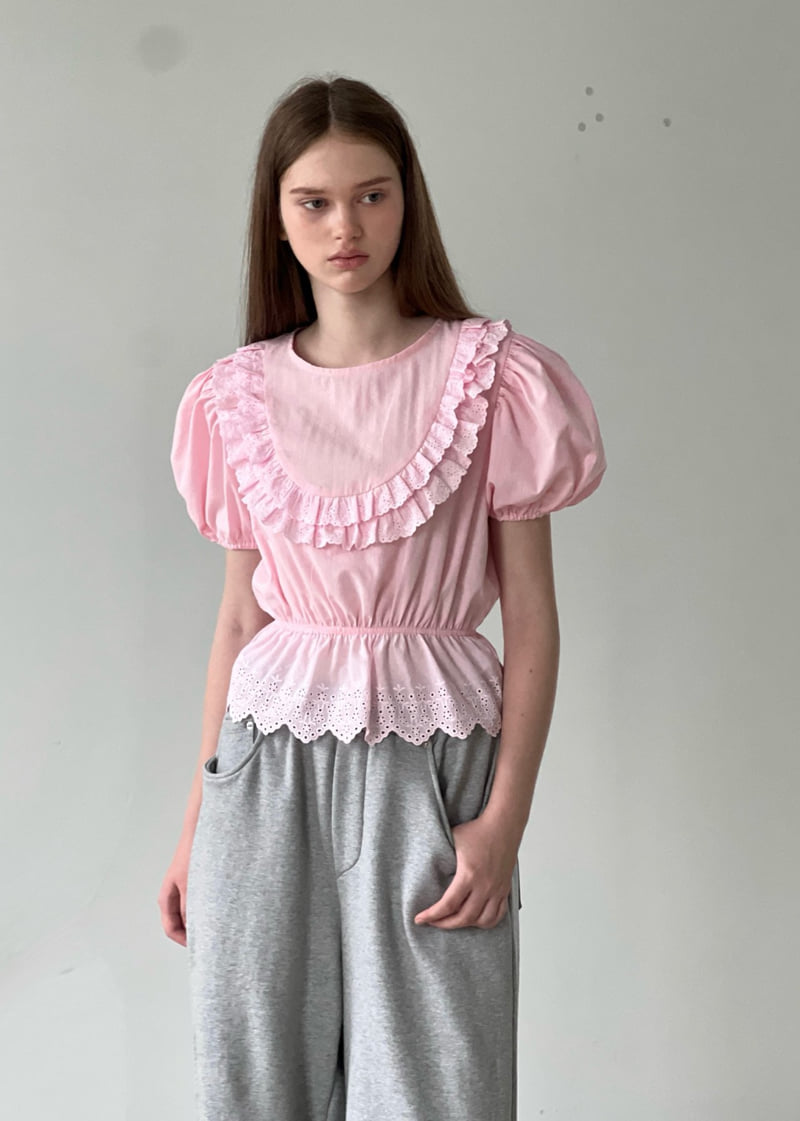 140 Avenue - Korean Women Fashion - #womensfashion - Short Lace Blouse - 7