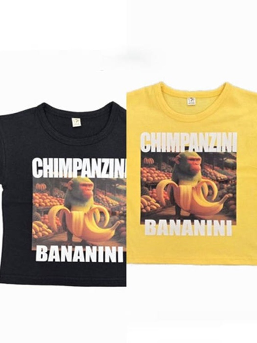 Italian Brainrot Short-Sleeve Tee NO.8 Italian Brainrot Short-Sleeve Tee NO.8