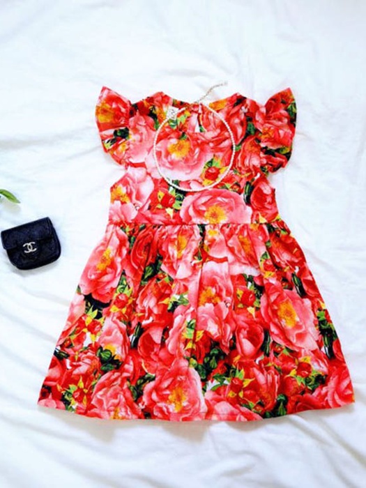 Floral Print One-piece Floral Print One-piece