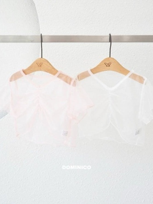 Short Sleeve String See-Through Ballet Tee Short Sleeve String See-Through Ballet Tee